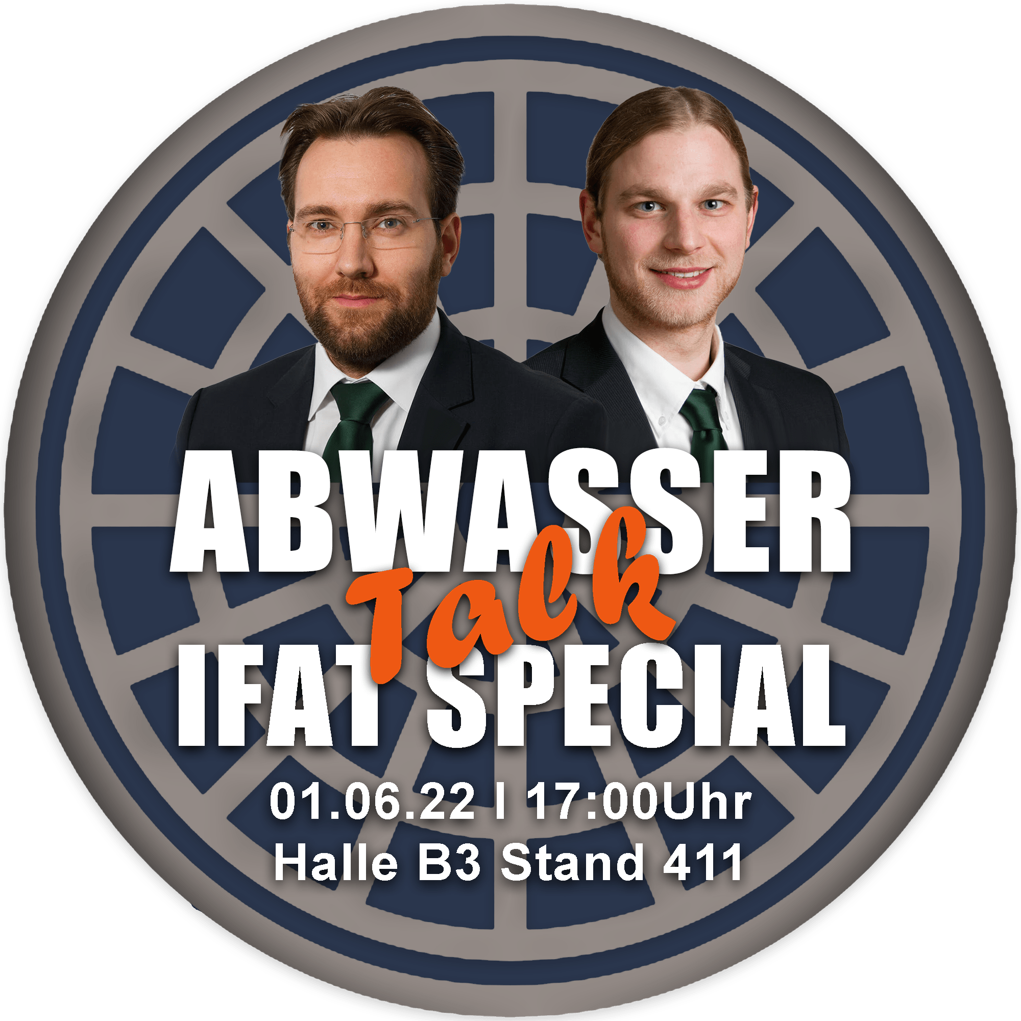 Abwassertalk – IFAT Special Teilnahme  am 1. Juni