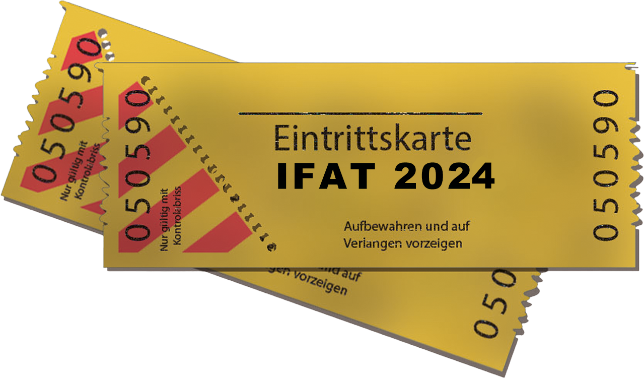 IFAT 2024 Tagesticket jetzt sichern!