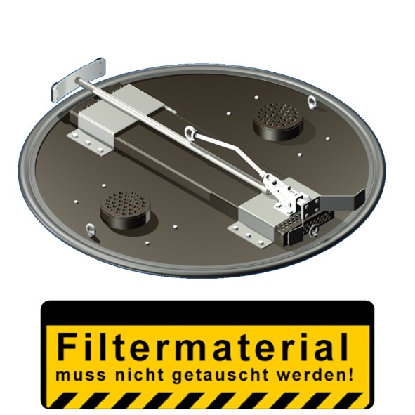 Geruchsdämpfungs-System FVA-4 DN1000