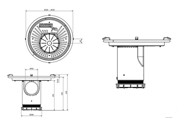 Fremdwasserverschluss-System Uni-FreWa DN625 â€“ Bild 3