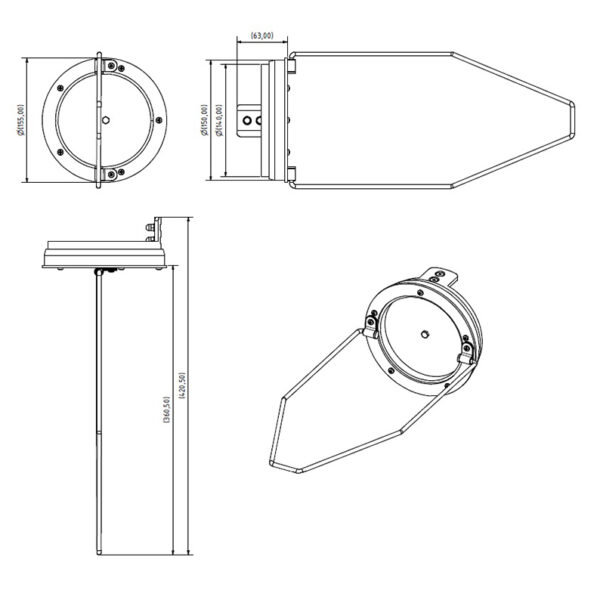Geruchsverschluss-System GVS-K3-R DN150 â€“ Bild 3