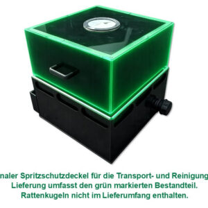 Spritzschutzdeckel für Transport- und Reinigungsbox